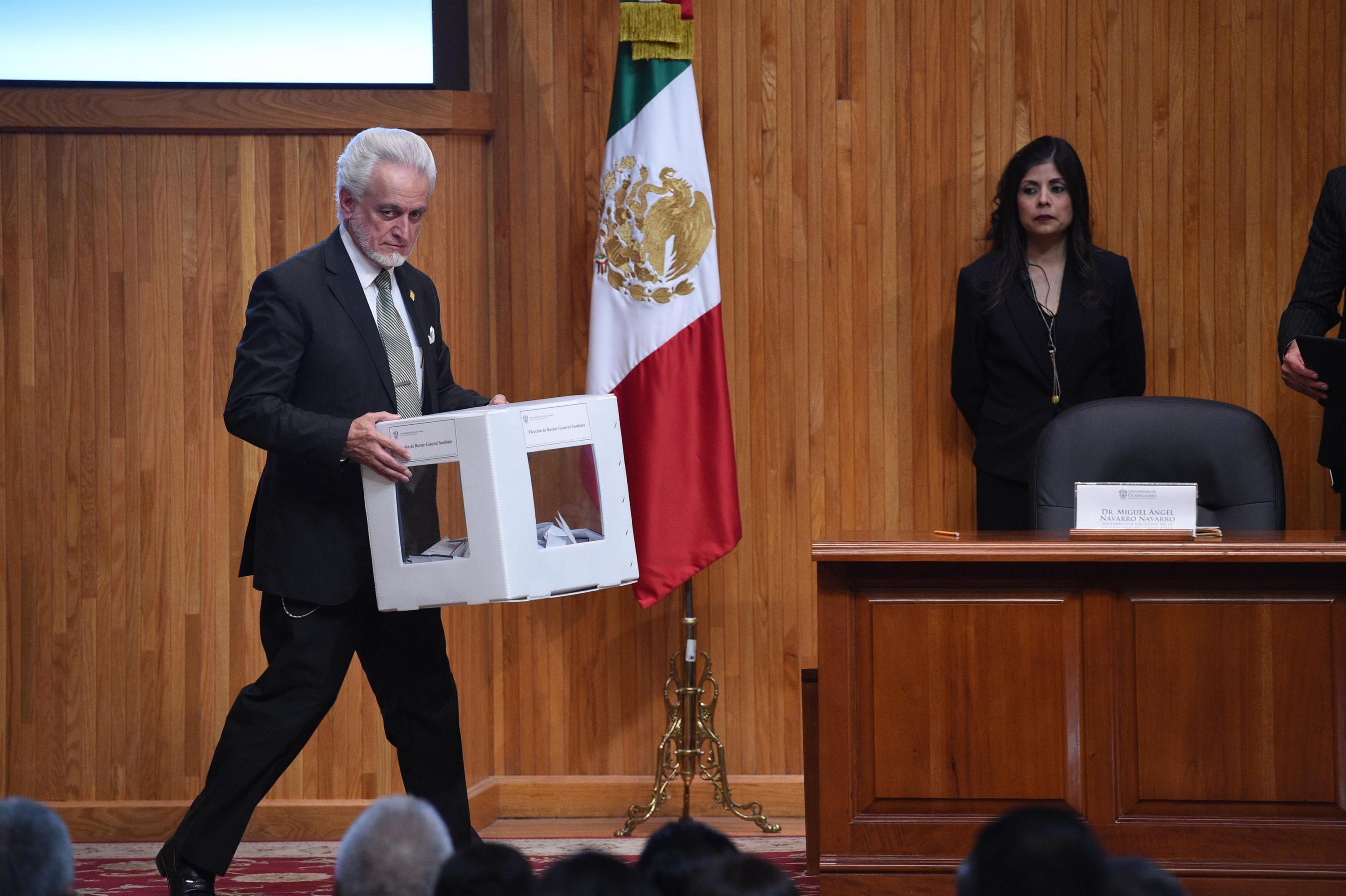 Su periodo como Rector General Sustituto culminará el 31 de marzo de 2019 