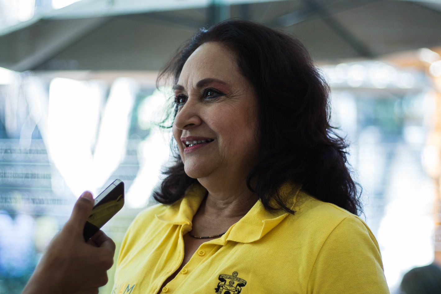 Sra. Thelma Denenea Sánchez, representante de los patrocinadores