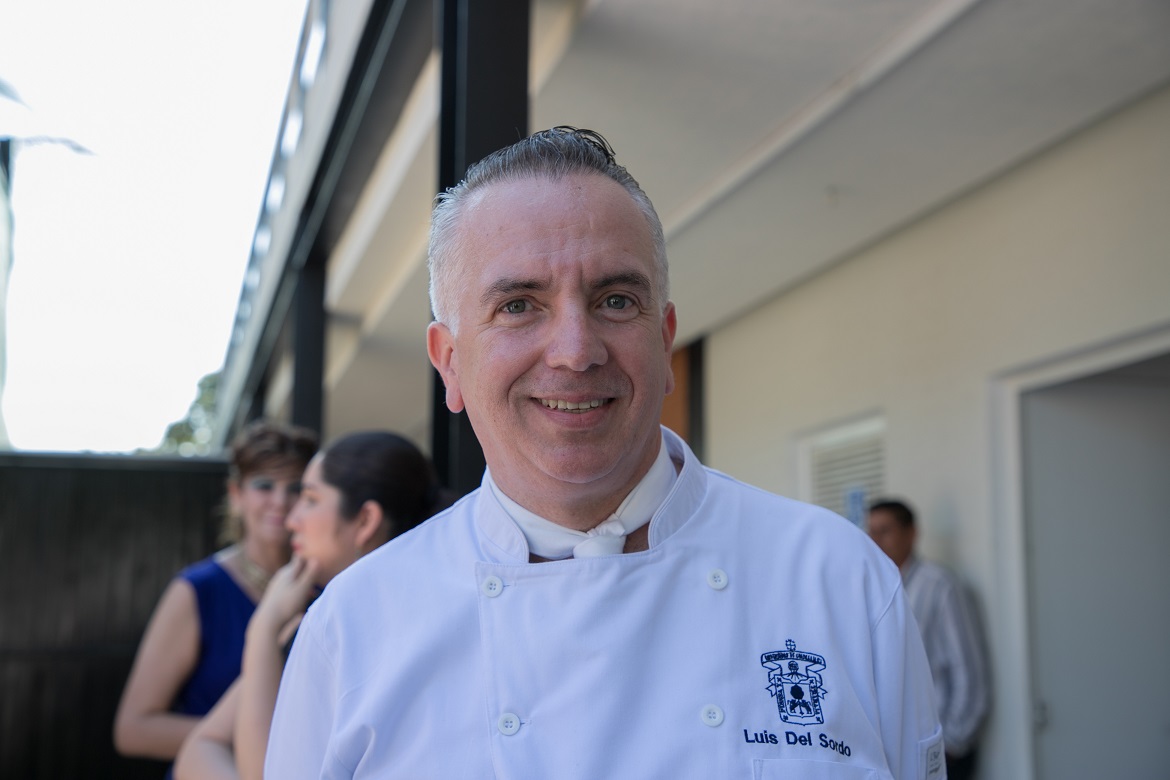Chef Luis Manuel del Sordo García, director de la Escuela de Gastronomía Estación Gourmet del CUCosta