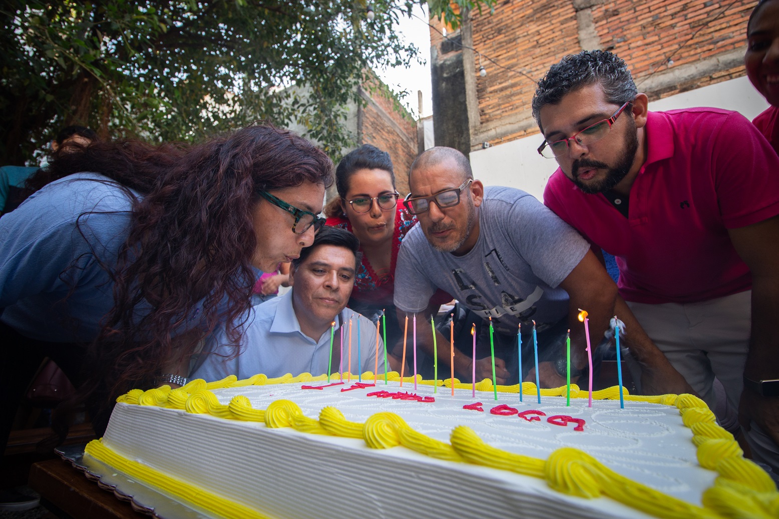 Docentes y estudiantes conmemoraron el décimo séptimo aniversario de la LDCG