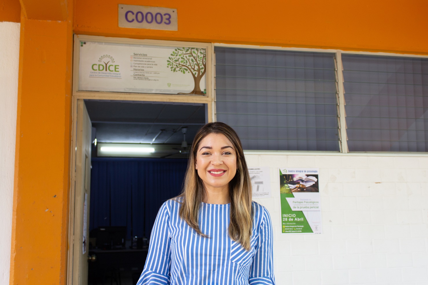 La psicóloga Marisela Marín López es la responsable del CDICE