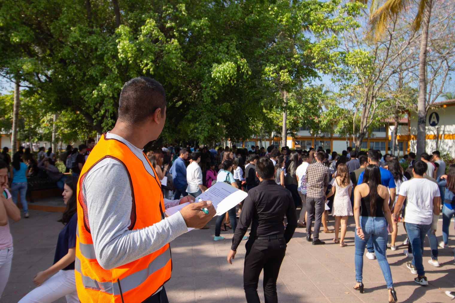 Fueron evacuados 11 módulos en un tiempo total de 4 minutos 3 segundos