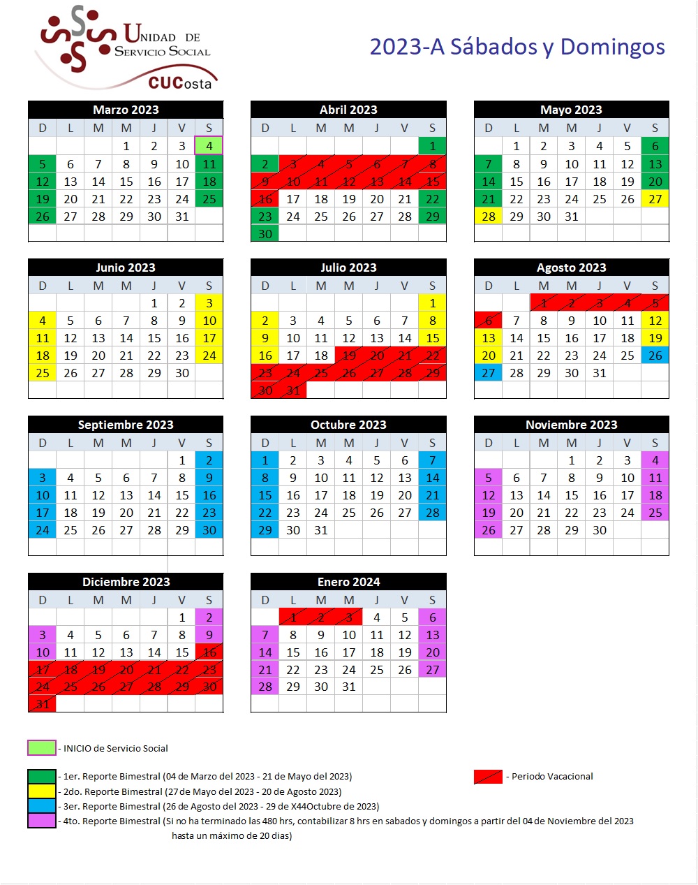 Calendario Escolar 2023 Udg Vacaciones To Go IMAGESEE