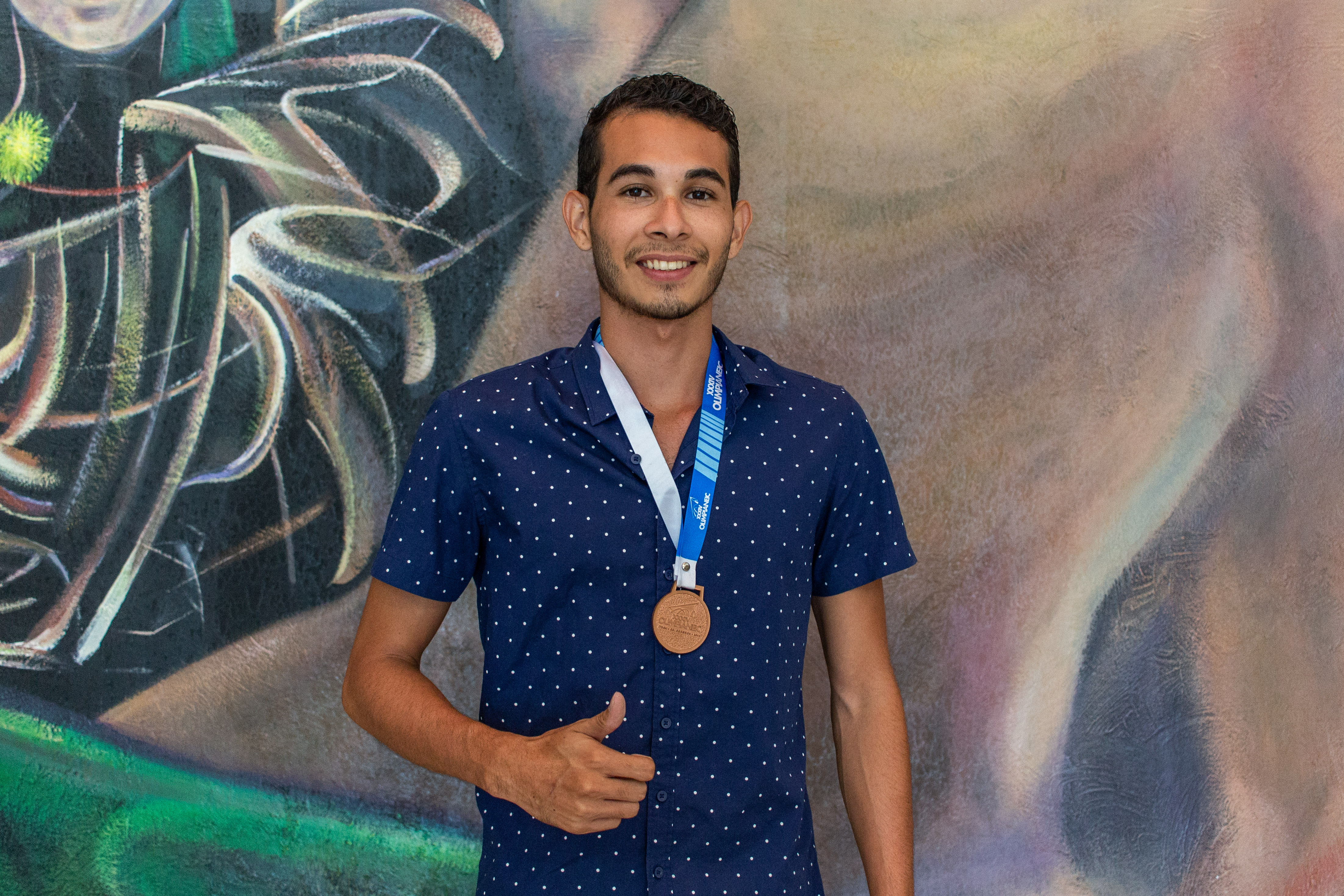 Jairo Arafat Pulido Torres, medalla de bronce en competencia académica de Hidrología