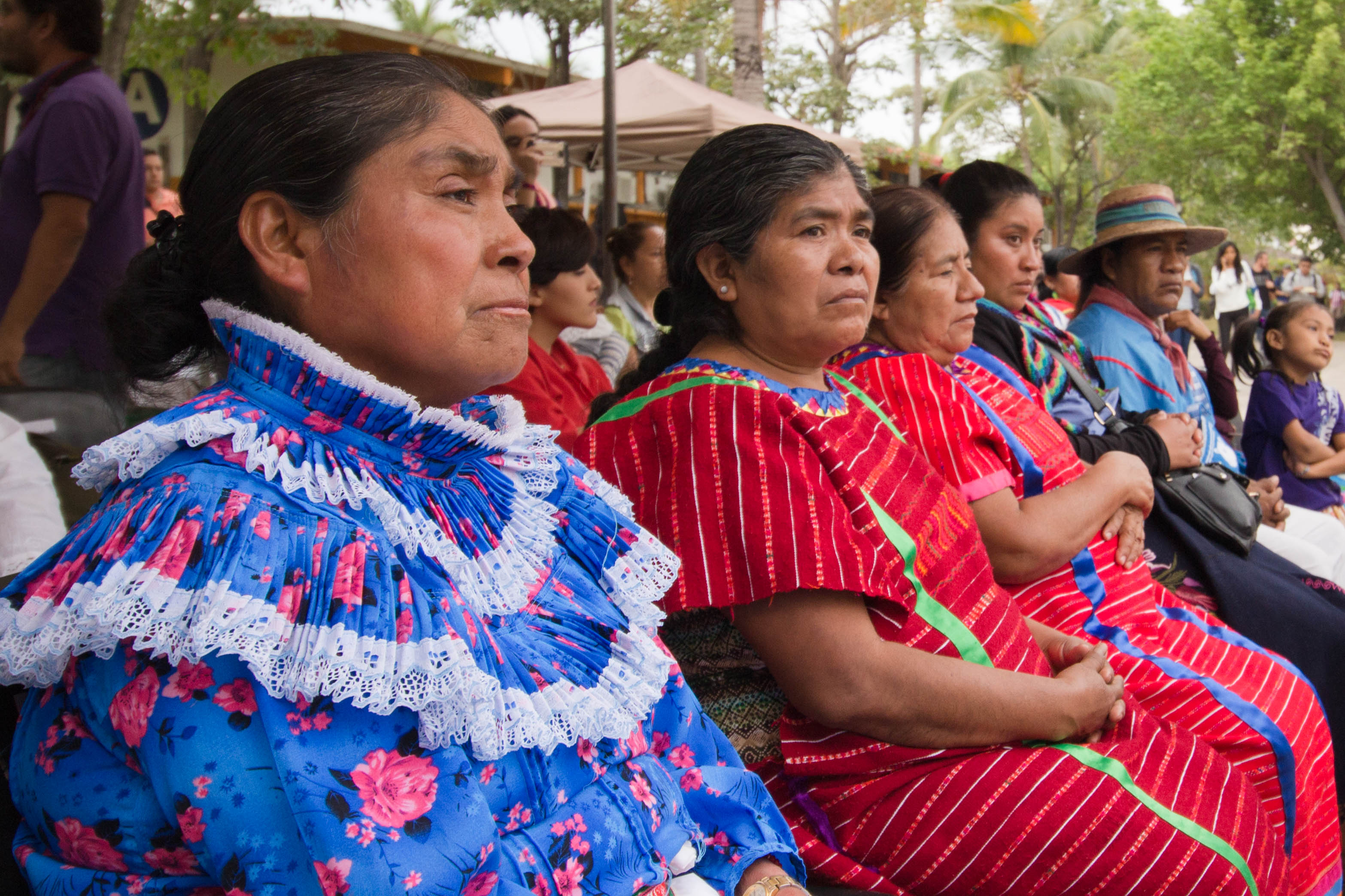 Representantes de diversas etnias acudieron a la inauguración