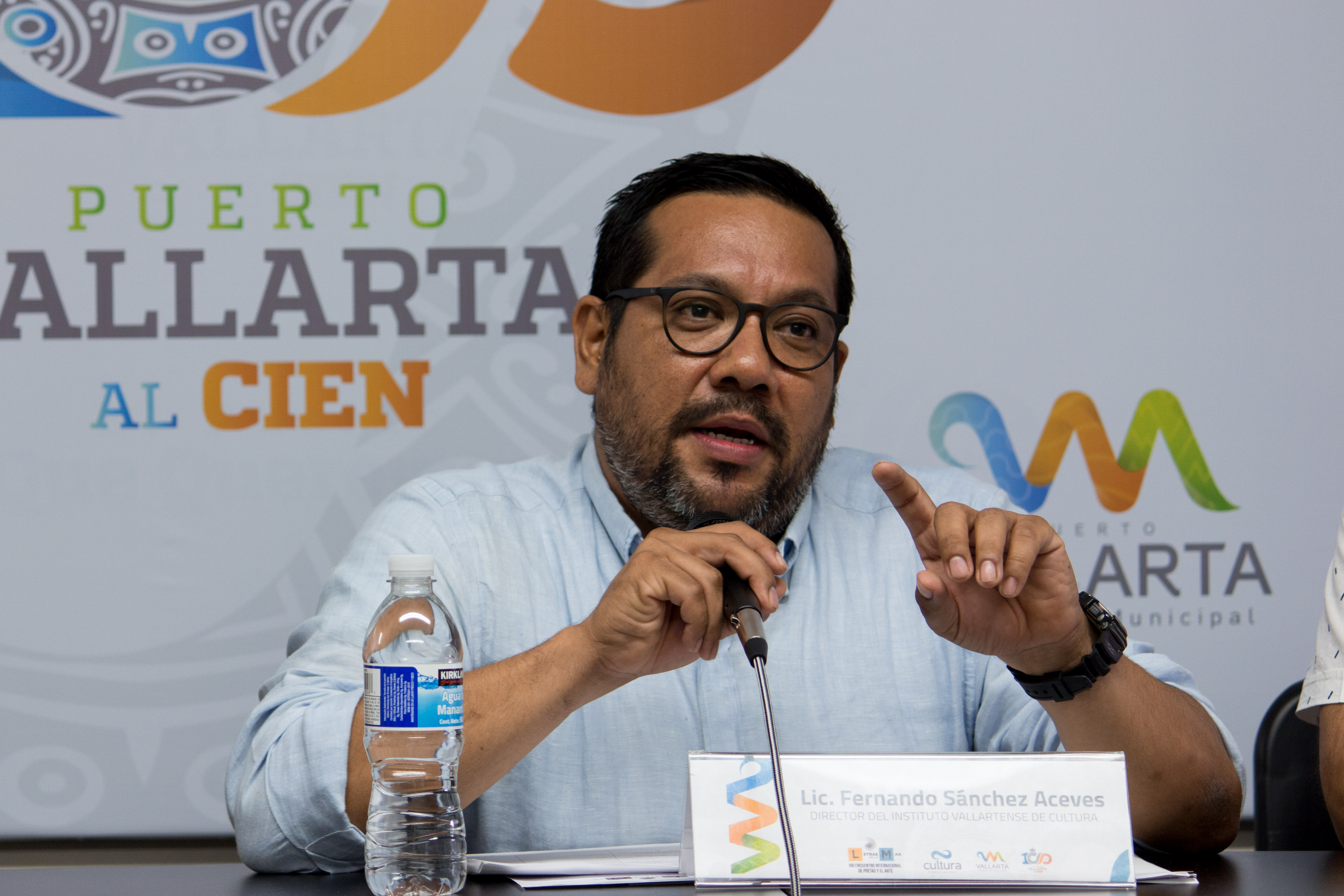 Luis Fernando Sánchez Aceves, director del Instituto Vallartense de Cultura