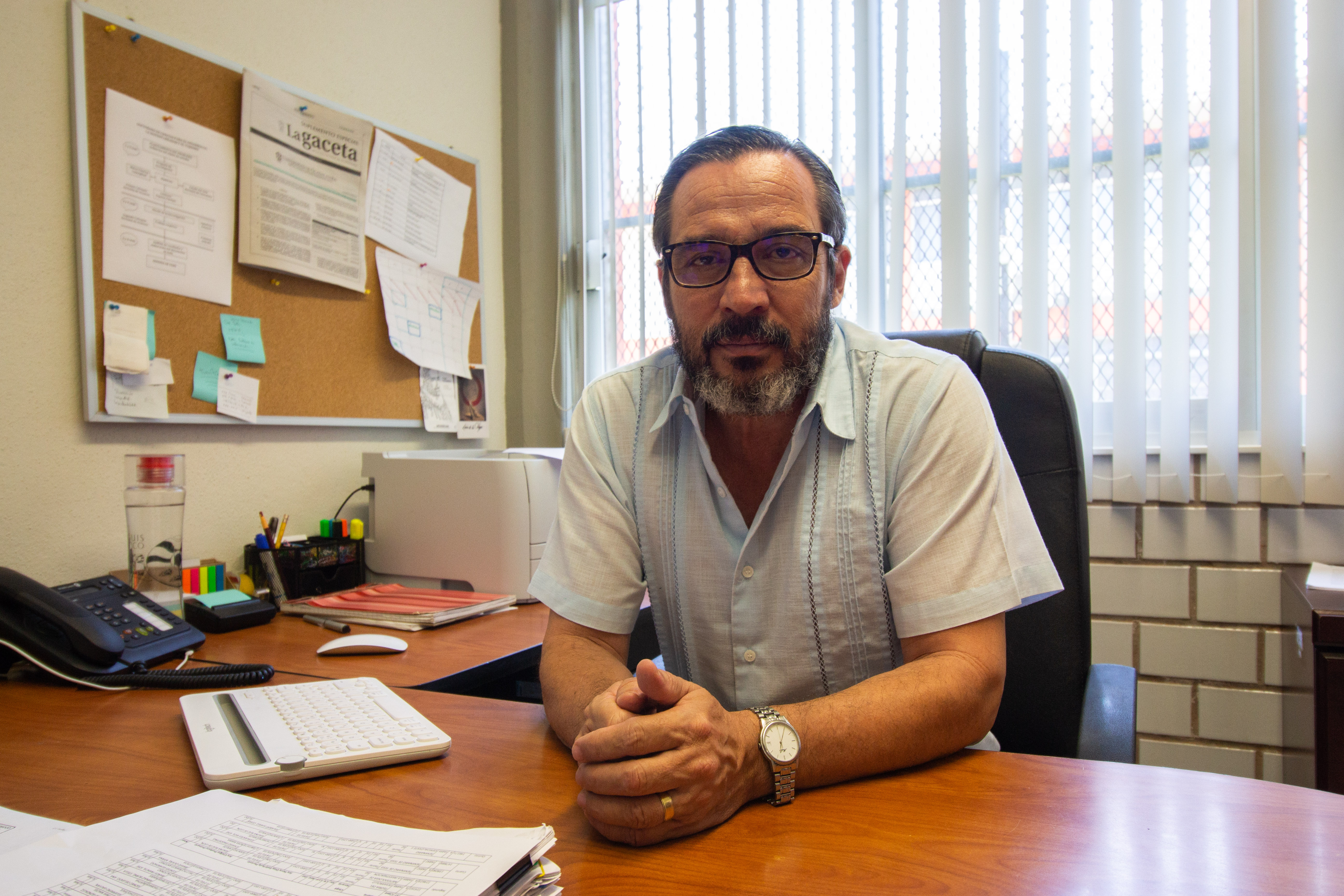 Dr. Carlos Gauna Ruiz de León, coordinador del posgrado en Ciencias para el Desarrollo, la Sustentabilidad y el Turismo