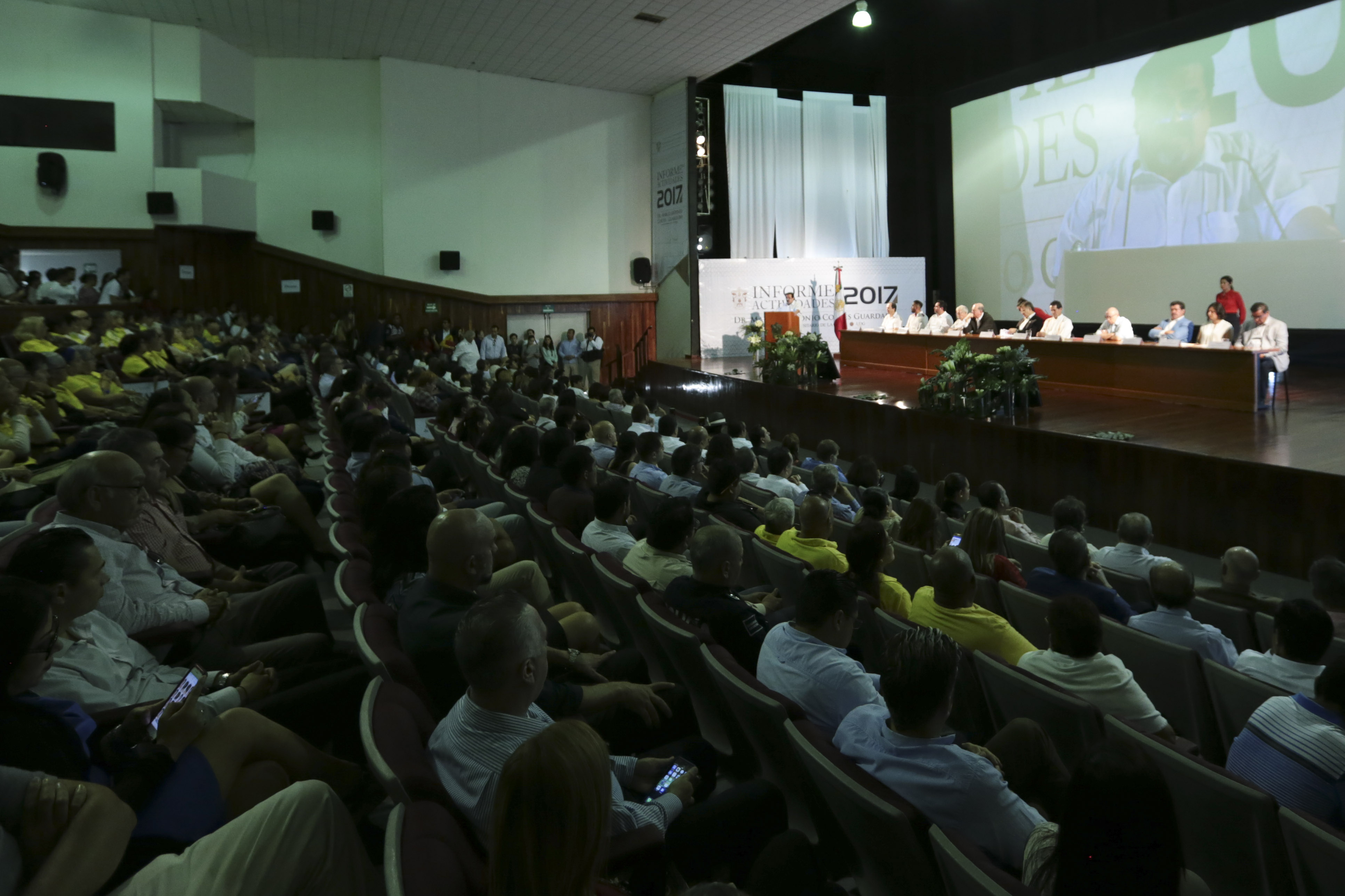 Panorámica del auditorio "Juan Luis Cifuentes Lemus" del CUCosta