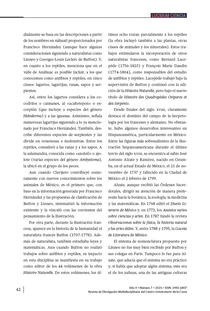 4. Un vistazo a la historia del estudio de los anfibios y reptiles de México