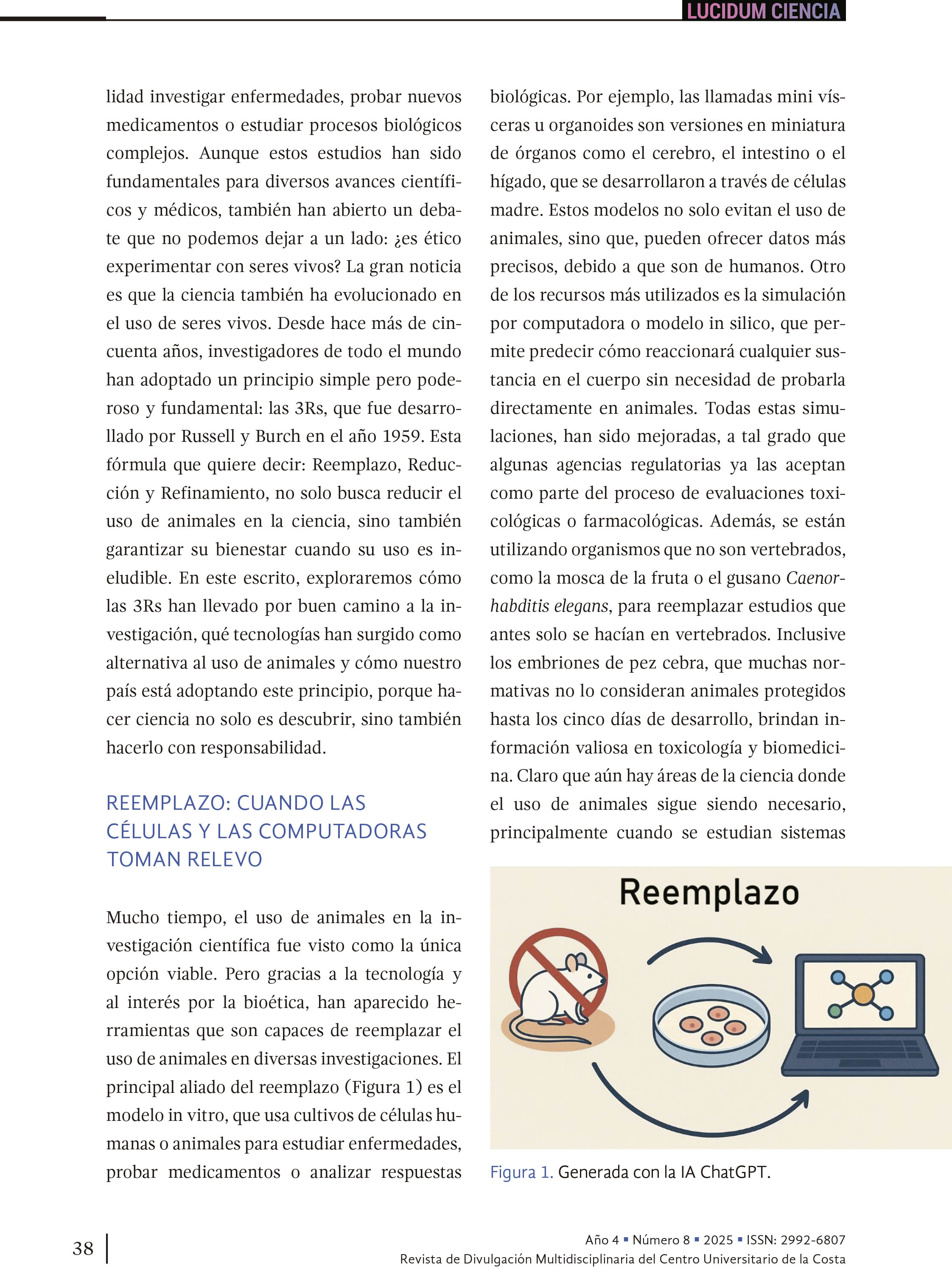 4. Ciencia con conciencia: el corazón de las 3Rs