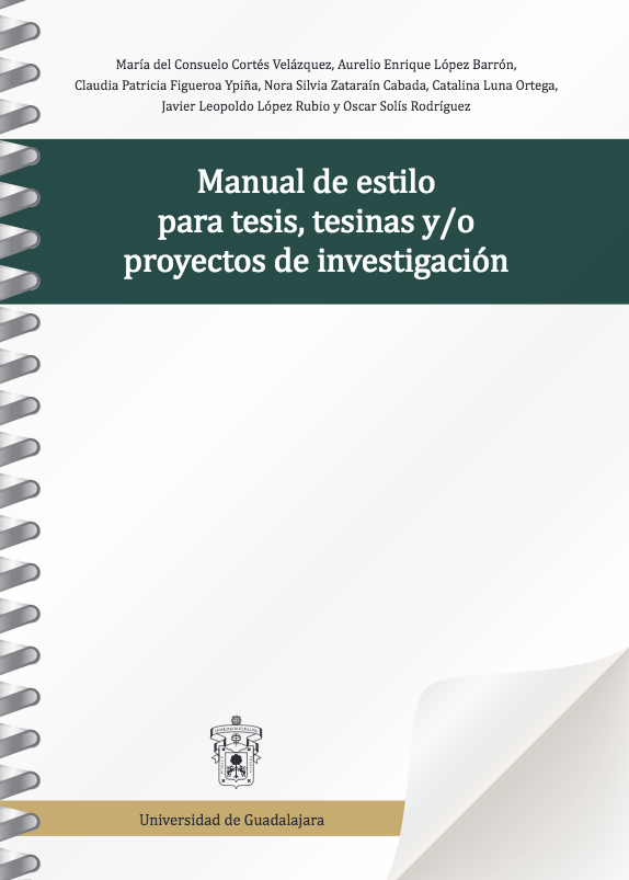 Manual de estilo para tesis tesinas yo proyectos de investigacion - 2015