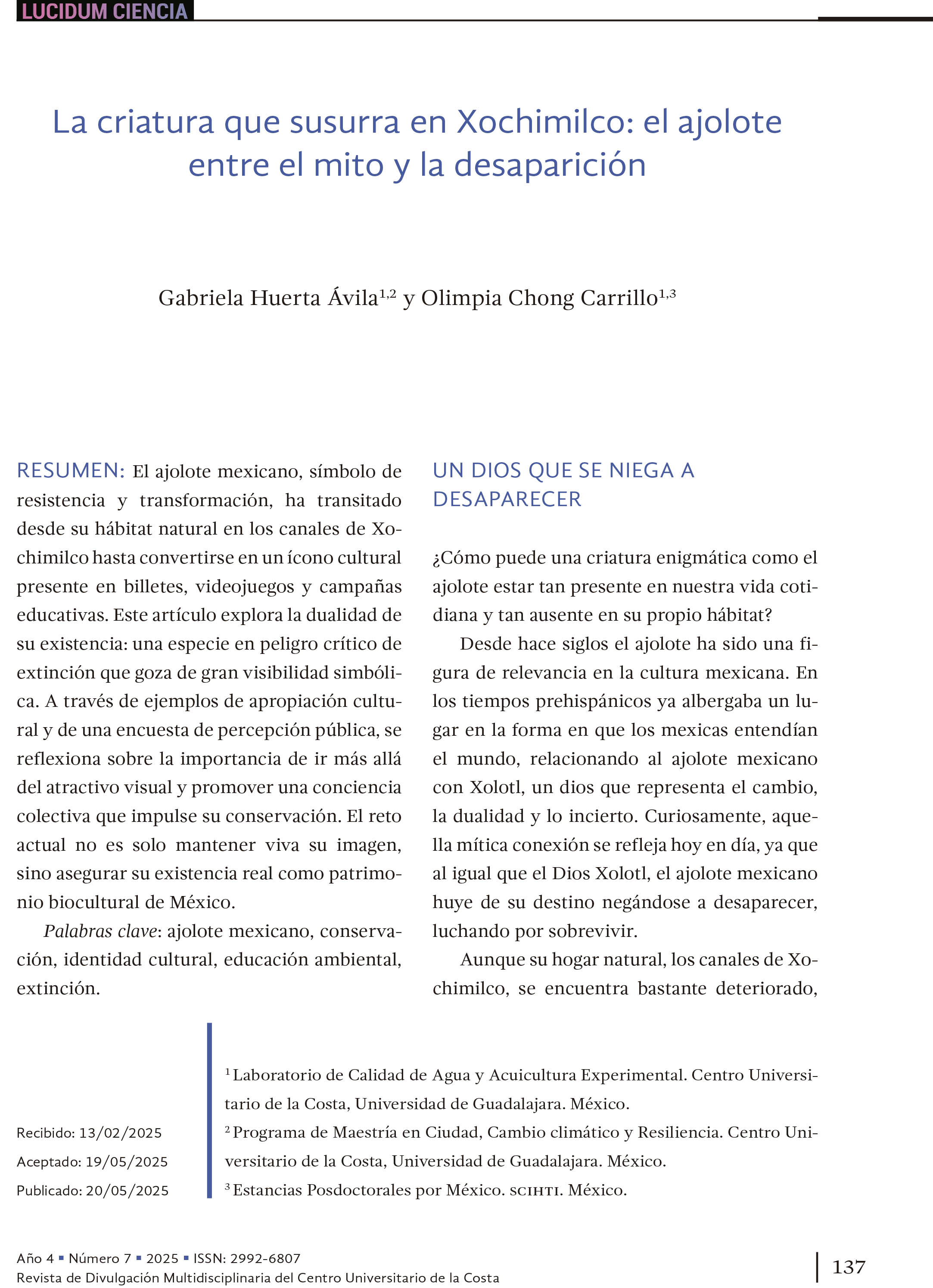 16. La criatura que susurra en Xochimilco: el ajolote entre el mito y la desaparición