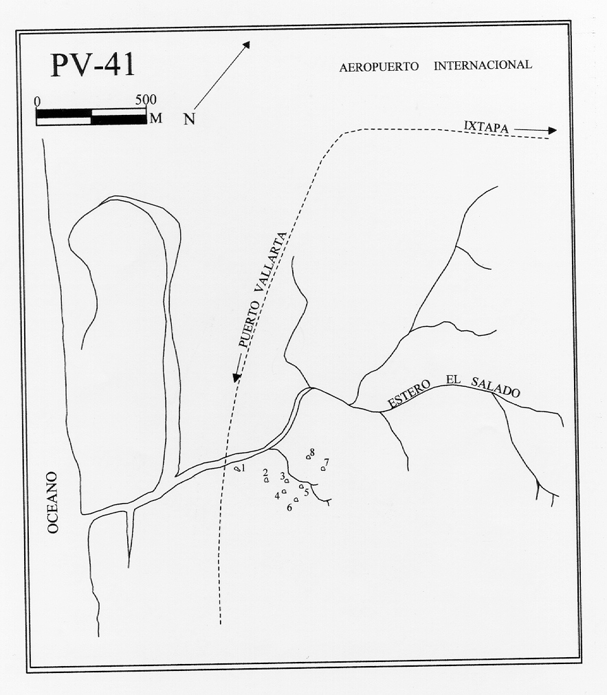 Plano topográfico - El Salado