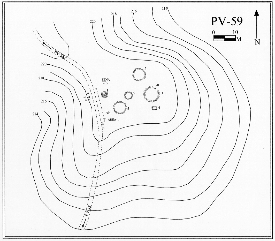 Plano topográfico - El Reparito III