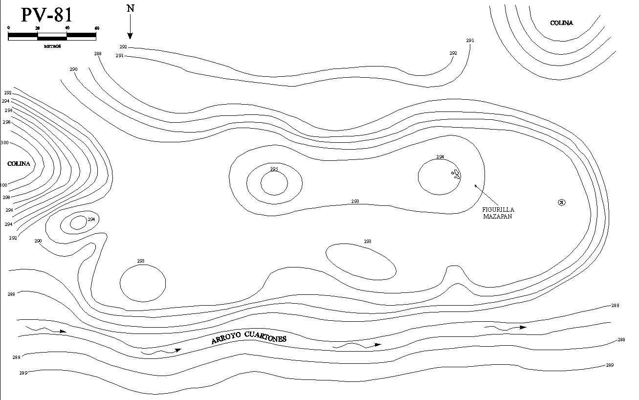 Plano topográfico - Los Pochotes II
