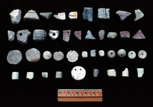 Joyería de piedra serpentina