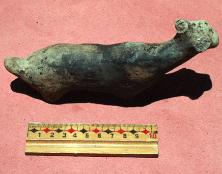 Perro Solido de Barro