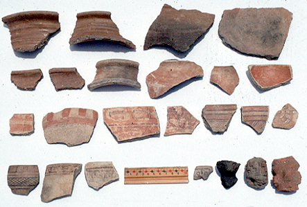 Fragmentos de ceramica