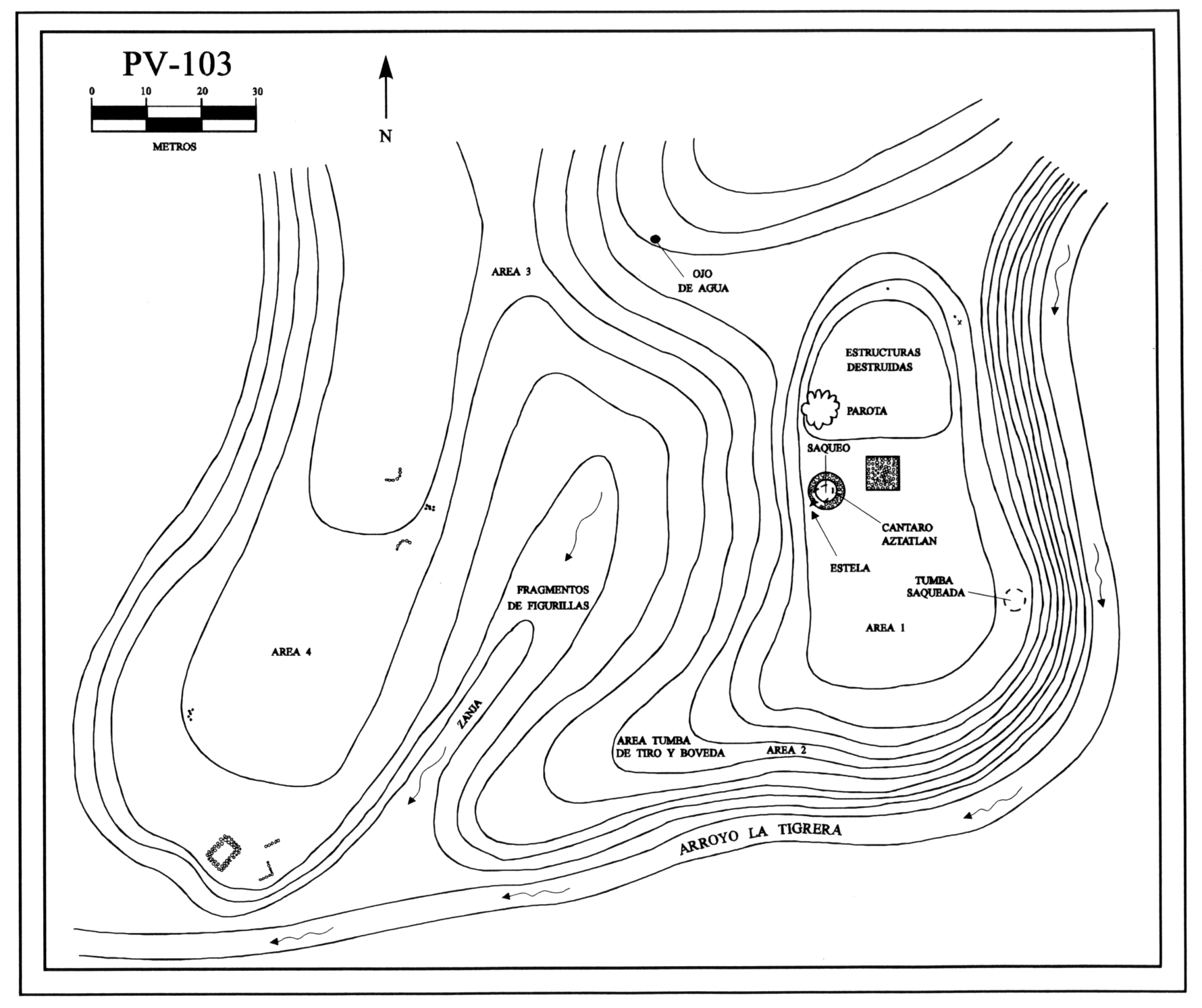 Plano topográfico - Las Vegas