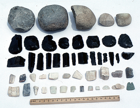 Artefactos para joyería de piedra 