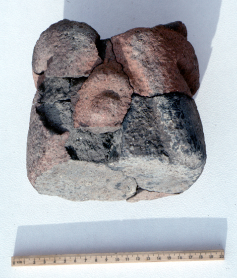 Fragmento de cuerpo de una escultura