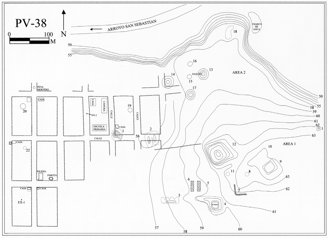 Plano topográfico - Tebelchia