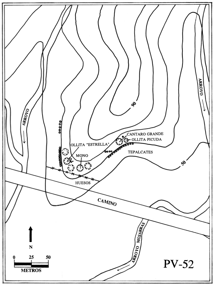 Plano topográfico - Mojarras