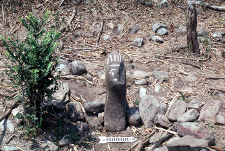 Petroglifo #1 - Cara grabada