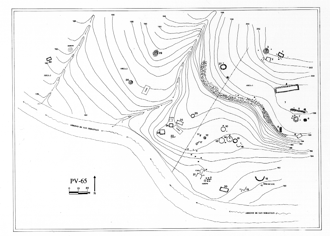 Plano tipográfico - Cajón Morado II