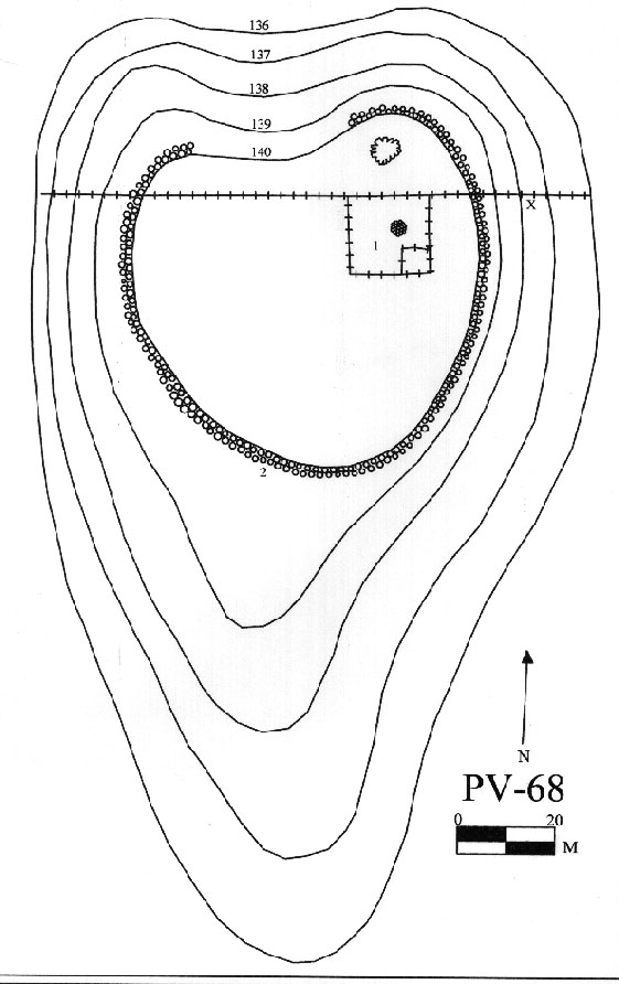 Plano topográfico - El Devisadero