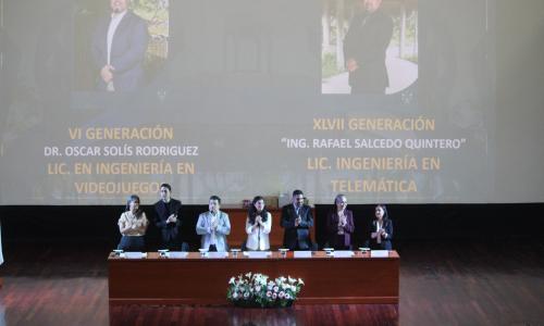 CUCosta celebra doble acto académico de Ingeniería en Videojuegos y Telemática
