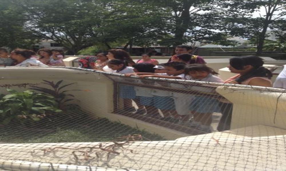 Jardín de niños visita CUCosta como plan de aprendizaje