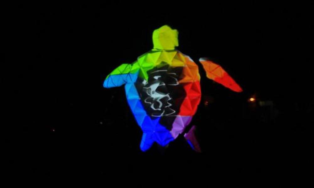 Presentación de proyectos de Mapping por alumnos de Comunicación Multimedia