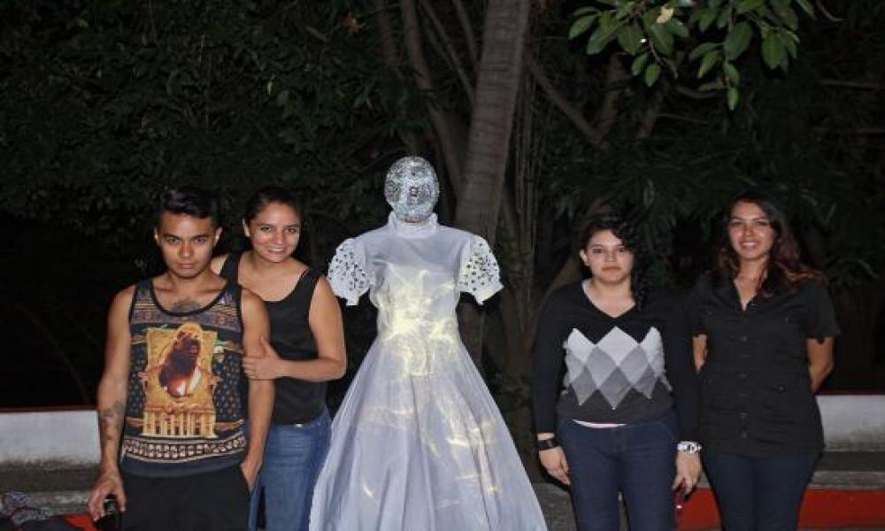 Presentación de proyectos de Mapping por alumnos de Comunicación Multimedia