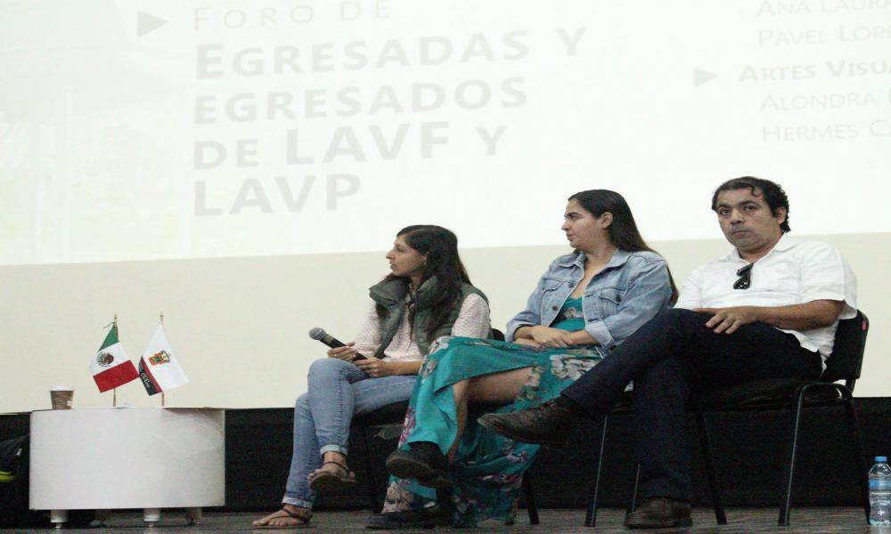 Se realiza Foro de Egresadas y Egresados de los Programas Educativos de la Licenciatura en Artes Visuales