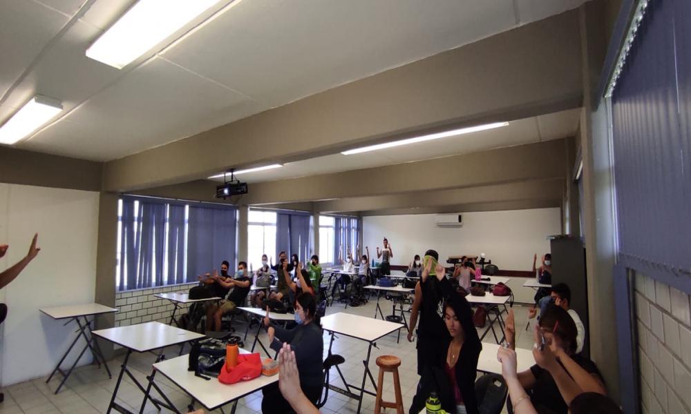 “Aulas activas”, una pausa en las jornadas diarias en CUCosta