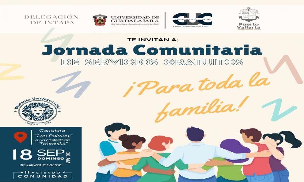 Regresan jornadas comunitarias CUCosta en beneficio de la población