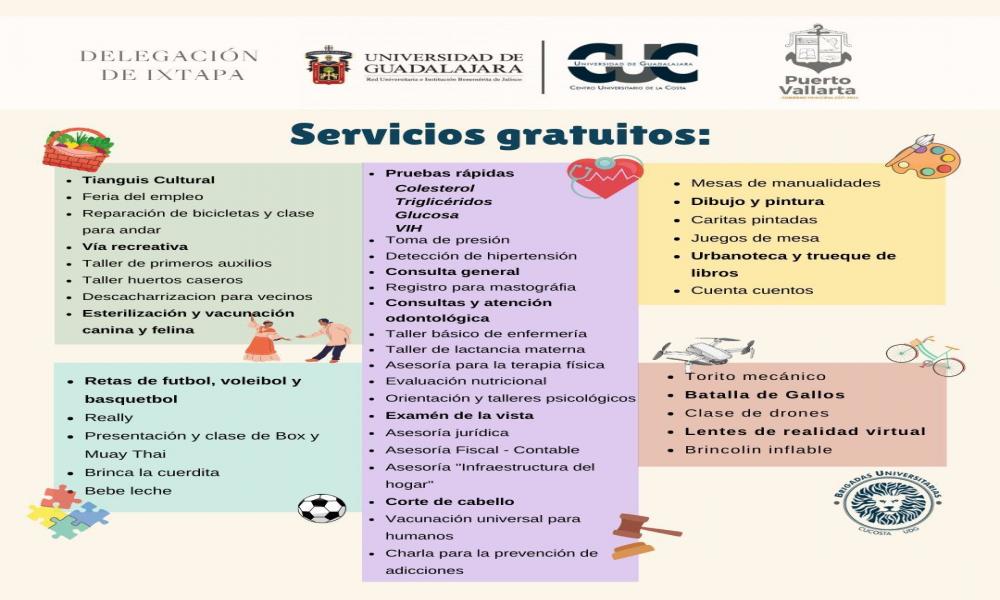 Regresan jornadas comunitarias CUCosta en beneficio de la población