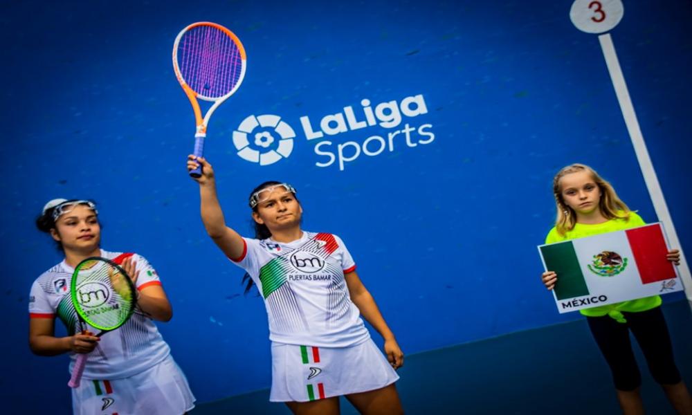 Marifer Noriega y Ximena Plácito Campeonas Mundiales Frontenis Categoría Sub-22