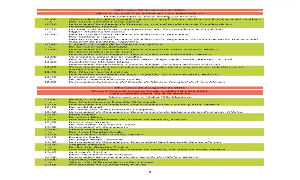 CUCosta, sede virtual del Congreso Internacional Teoría del Arte y Enfoques Metodológicos de la Producción 2021