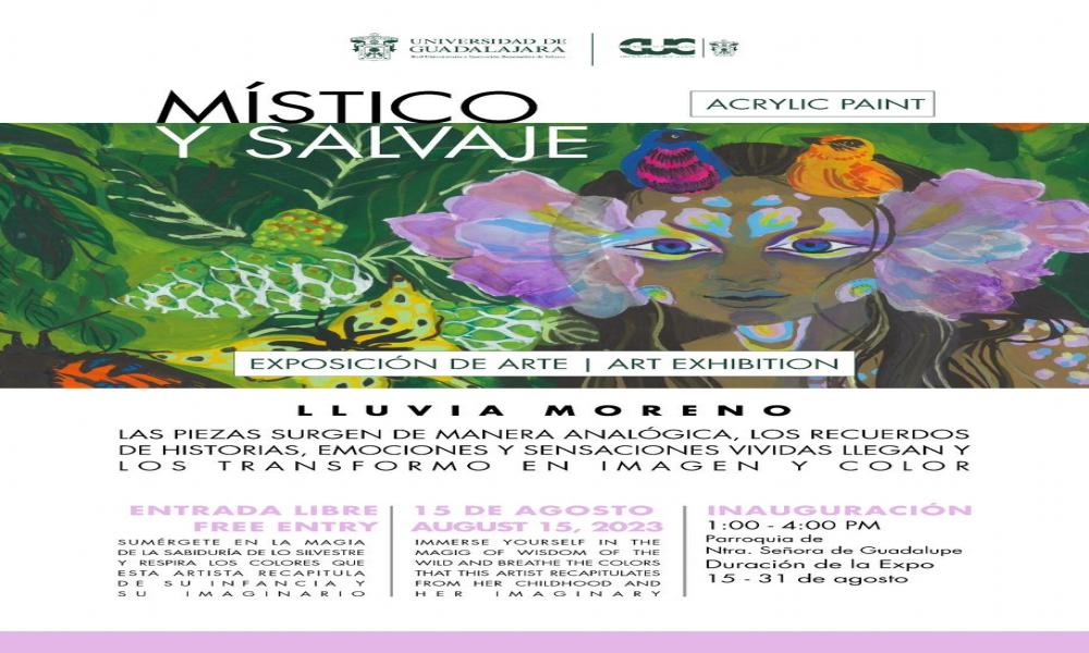 Busca egresada de Artes Visuales titularse con exposición “Místico y Salvaje”