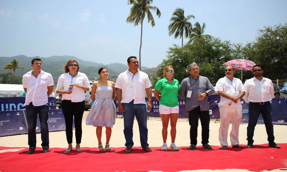 Universiada entrega medallas en voleibol de playa