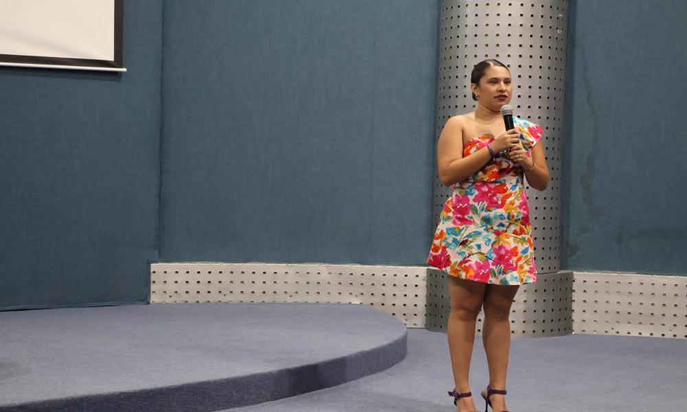 La abogada Mayté González Naranjo impartió la conferencia: “Hablemos de derechos sexuales y reproductivos”