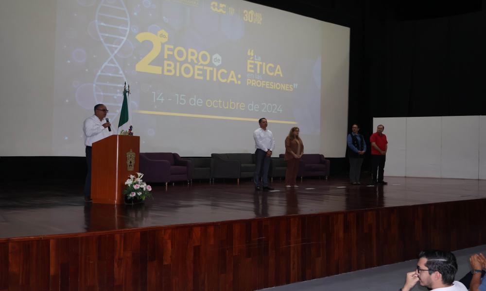 Inició el “2do. Foro de Bioética: “La Ética en las Profesiones”