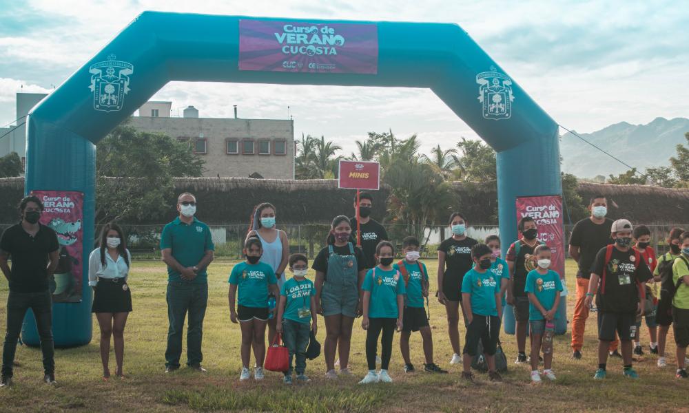Iniciaron cursos de verano infantil y juvenil 2021 en CUCosta