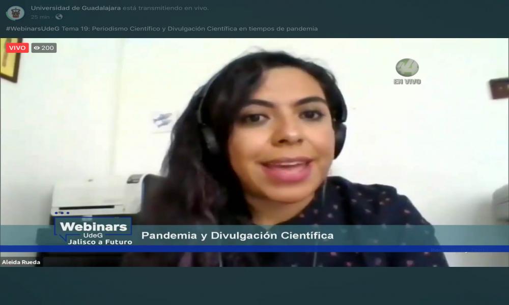 Periodismo científico es clave para que población esté bien informada y afronte la pandemia