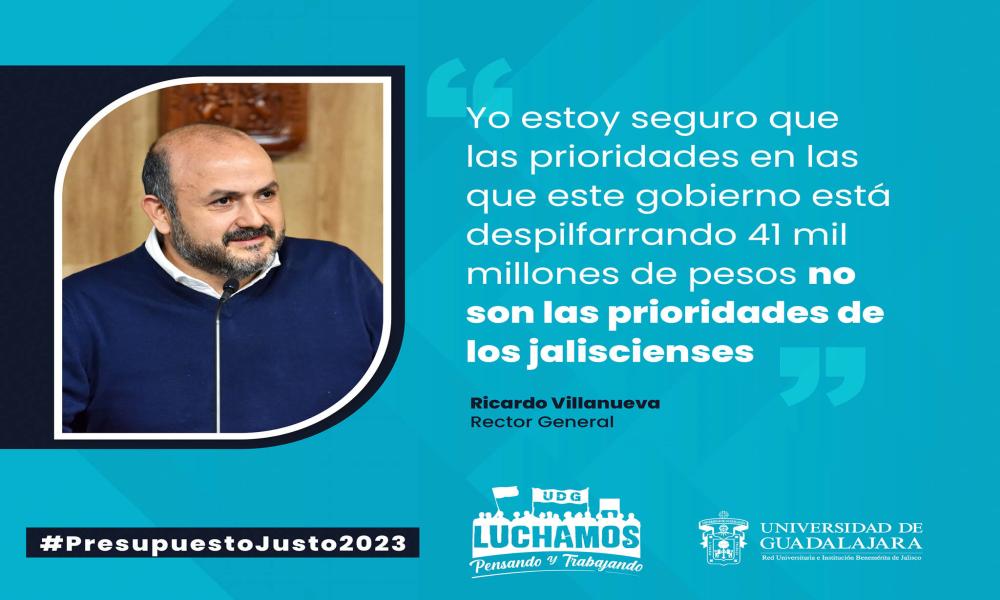 UdeG realizará megamarcha en defensa del presupuesto de 2023