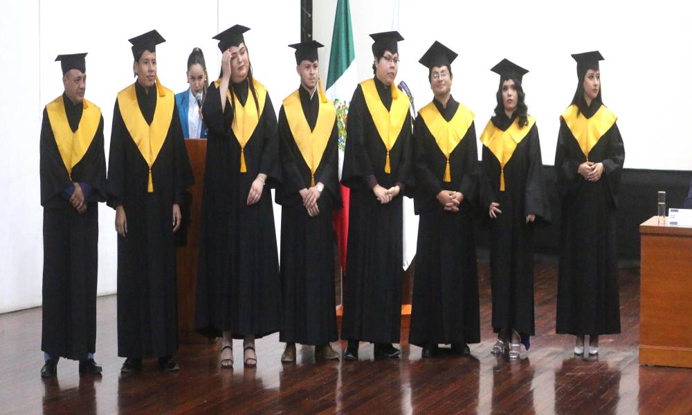 Se titularon 18 abogados de 37 egresados de la Quincuagésima Primera Generación “Mtro. José Emigdio Hurtado Rolón”