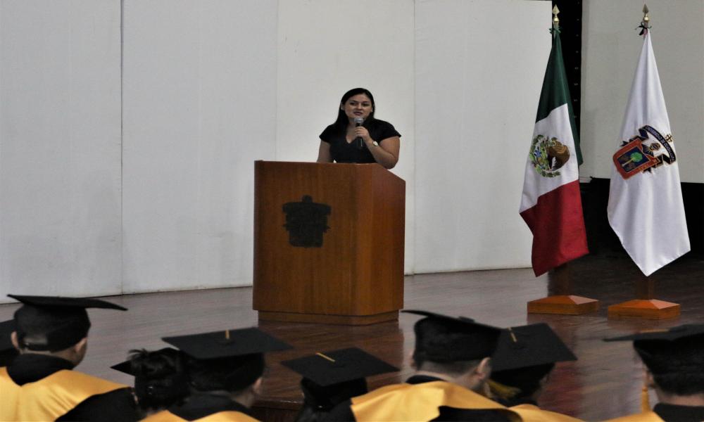 Se titula el 97% de los egresados de la LI Generación de la carrera en Administración “Mtra. Claudia Gauthiez González”