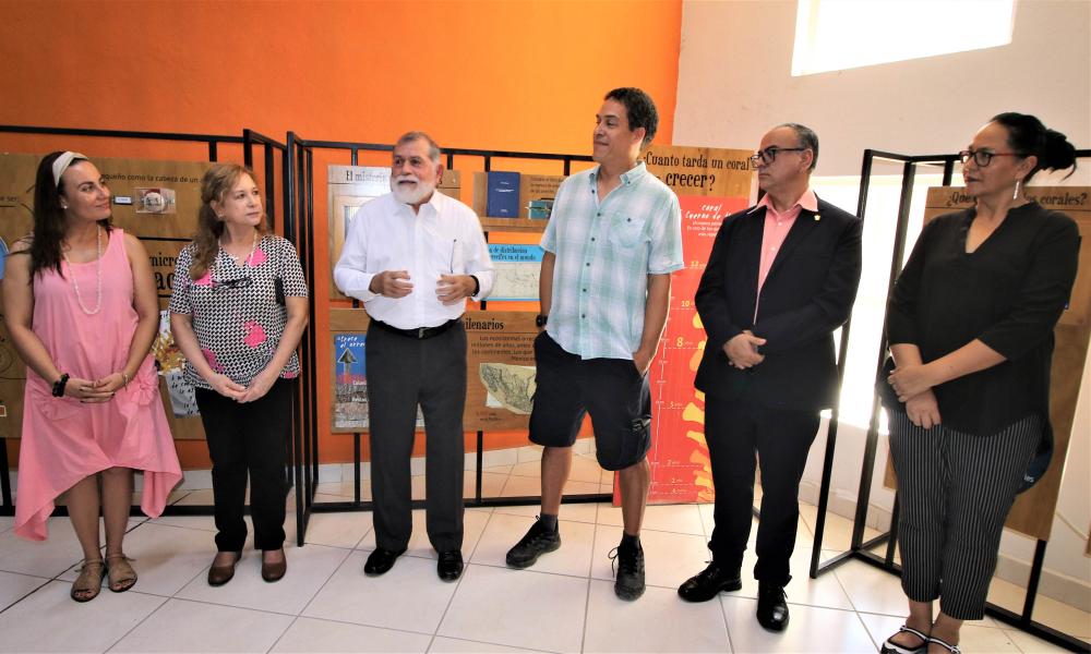 Inauguran Exposición ¡Vive el Arrecife! en CUCosta